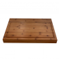 Preview: SmokeMax 2-1 XXL (60 x 40 x 5 cm) solid wood block chopping board & serving board