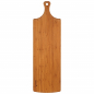 Preview: SmokeMax® XL tabla de servir de bambú oscuro, tabla de cortar, tabla de diseño de madera de bambú natural de alta calidad (100% engrasada con aceite de oliva natural)
