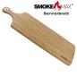 Preview: SmokeMax® XXL: enorme tagliere, tagliere, tagliere di design in legno di bambù naturale di alta qualità (oliato al 100% con olio d'oliva naturale)