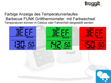 SmokeMax ONE BBQ Funk- Grillthermometer (1 Fühler / Probe)